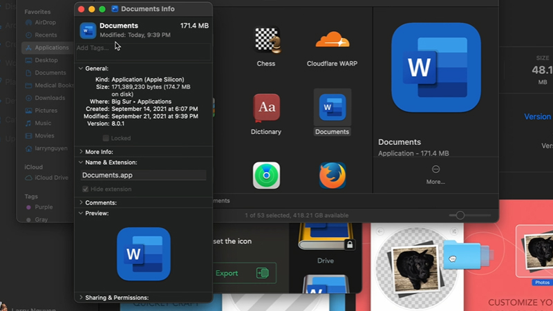 Ứng dụng đ&atilde; được đổi biểu tượng th&agrave;nh c&ocirc;ng