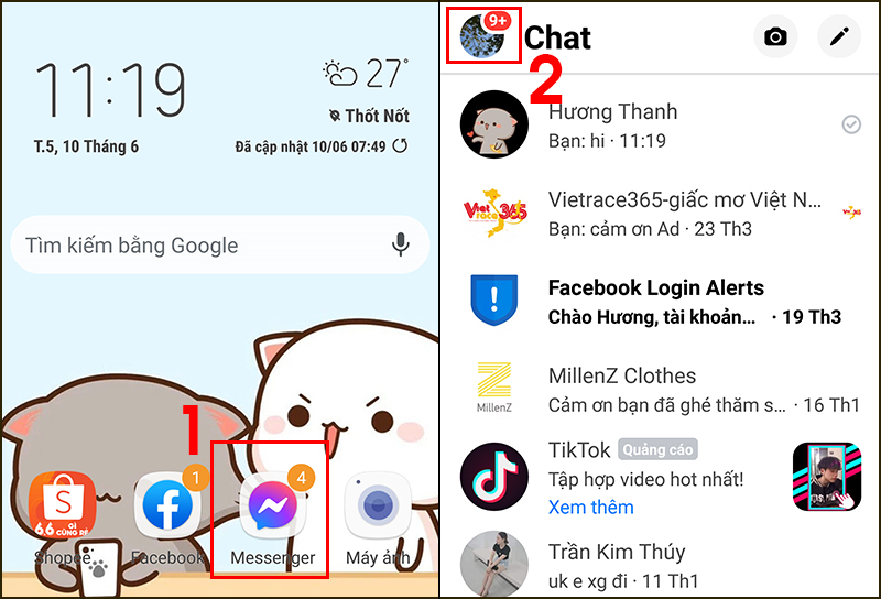 [Video] Cách bật, tắt chế độ bong bóng chat trên Messenger cực dễ dàng