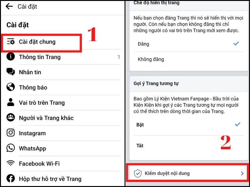 Cách kiểm duyệt, chặn comment tục tĩu trên Fanpage Facebook hiệu quả