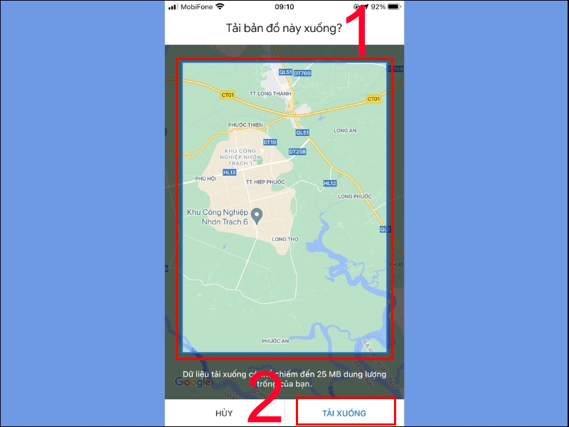 Cách tải, lưu bản đồ Google Maps offline để dùng khi không có 3G ...