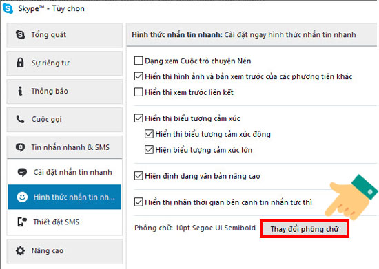 Với Skype font chữ mới, bạn sẽ có nhiều tùy chọn để thay đổi font chữ cho cuộc trò chuyện trực tuyến của mình. Bạn có thể dễ dàng thay đổi font chữ từ những font đơn giản đến những font phức tạp, giúp cho cuộc trò chuyện của bạn trở nên thú vị và độc đáo hơn bao giờ hết.