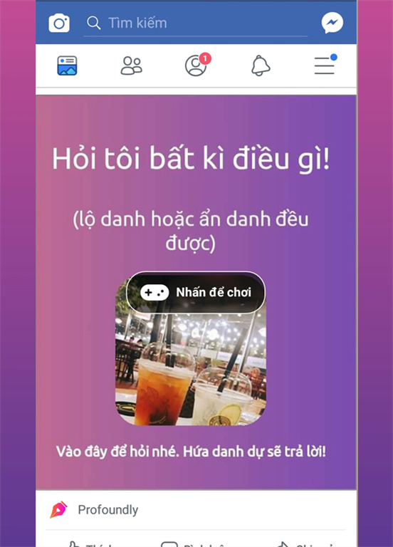 Tính năng trên Facebook