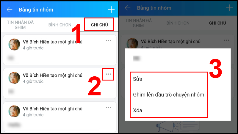 Video] Cách tạo ghi chú nhóm chat Zalo trên điện thoại, máy tính ...