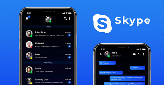 Hướng dẫn kích hoạt Dark Mode cho Skype trên điện thoại và máy tính
