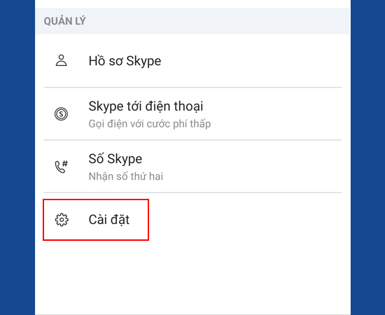 Hướng dẫn kích hoạt Dark Mode cho Skype trên điện thoại và máy tính