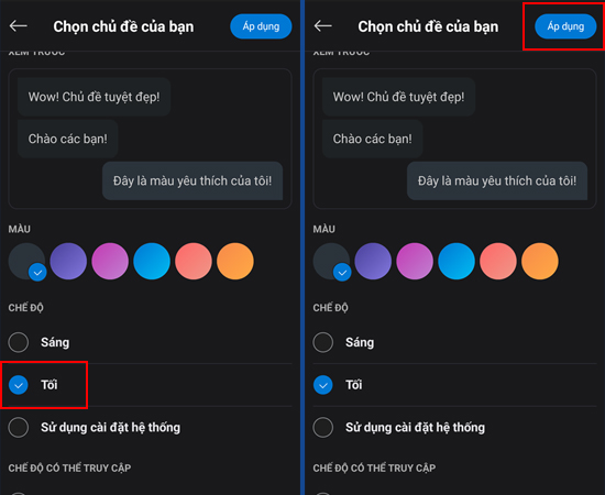 Hướng dẫn kích hoạt Dark Mode cho Skype trên điện thoại và máy tính