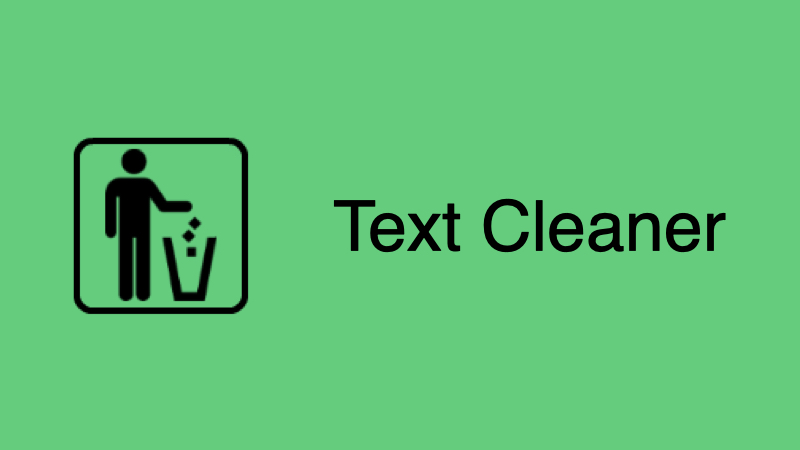 Text Cleaner