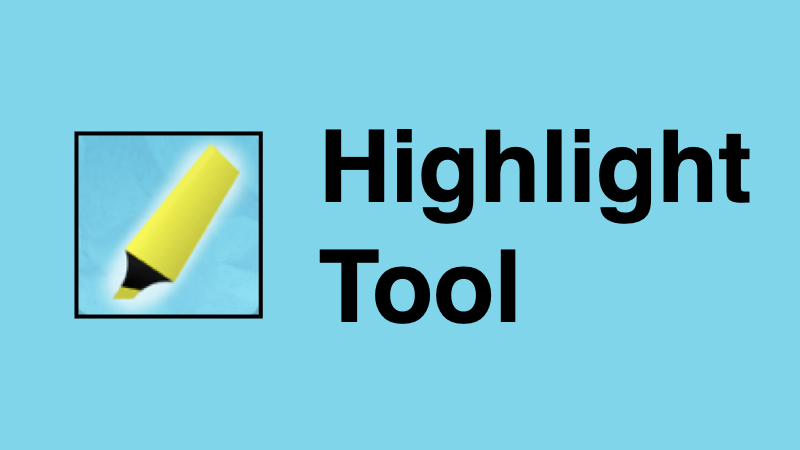 Highlight Tool