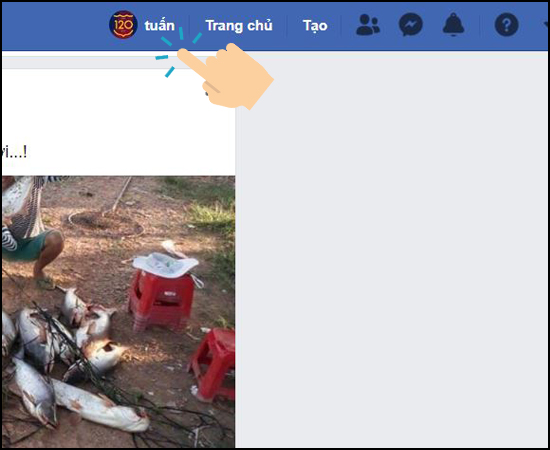 vào Tài khoản cá nhân.