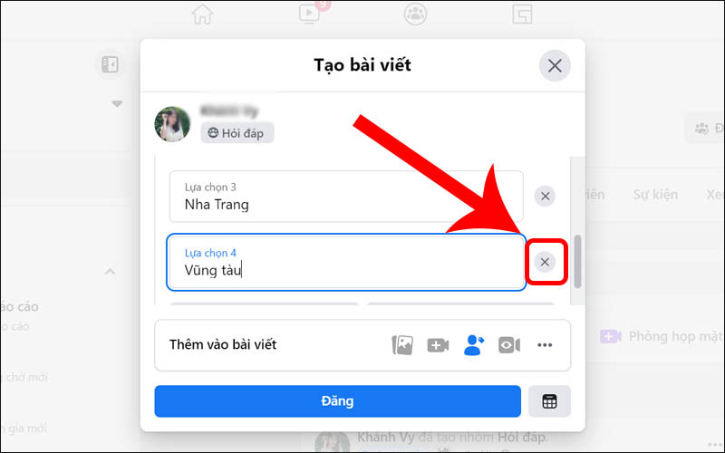 Hướng dẫn tạo bình chọn trên máy tính