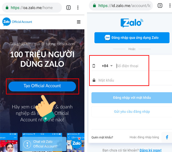Cách tạo Zalo Page miễn phí trên điện thoại - Thegioididong.com