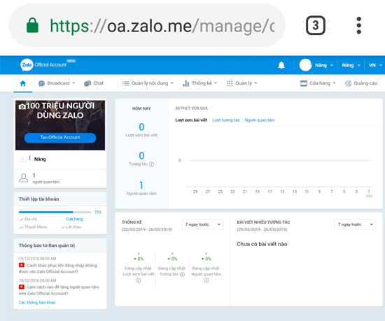 Cách tạo Zalo Page miễn phí trên điện thoại - Thegioididong.com