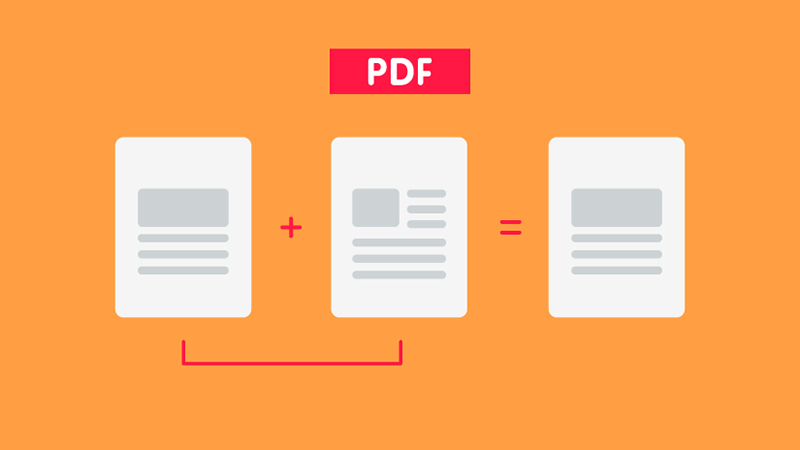 File PDF vừa nén sẽ có dung lượng bằng tổng dung lượng của các file thành phần