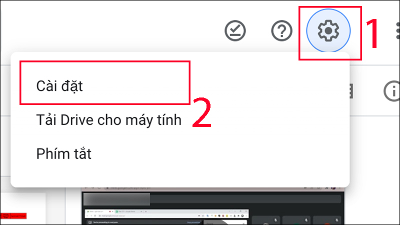 Truy cập v&agrave;o C&agrave;i đặt