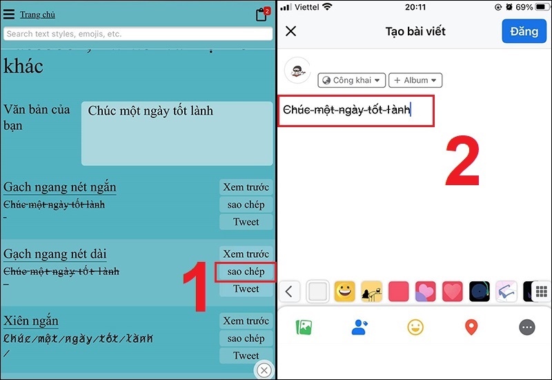 Cùng khám phá cách tùy biến font chữ trên Facebook, Instagram siêu đơn giản để tạo cho trang cá nhân của bạn thêm phần độc đáo và thu hút. Không cần phải tốn thời gian tìm kiếm các ứng dụng phức tạp, chỉ vài cú click là bạn đã có thể sở hữu được các font chữ đẹp mắt và phù hợp với phong cách của mình.