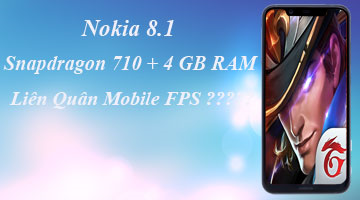 Đánh giá trải nghiệm nhanh trên Nokia 8.1