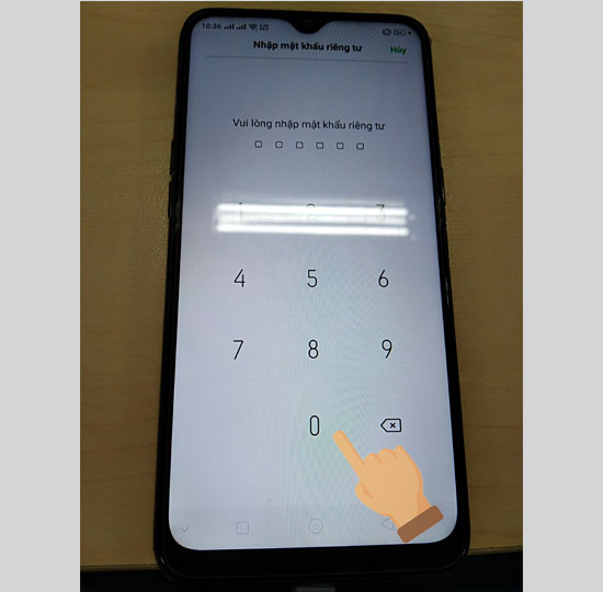Thiết lập mật khẩu an toàn