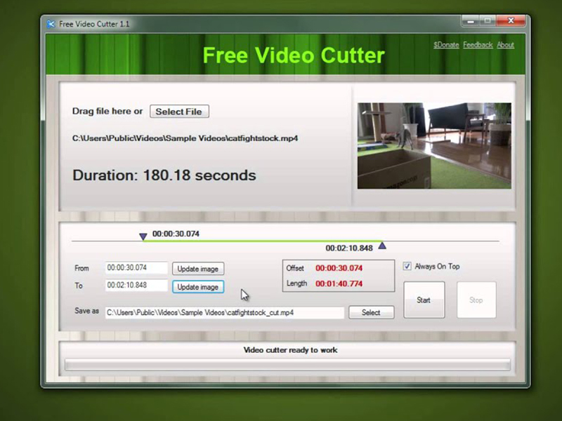video cutter freeware