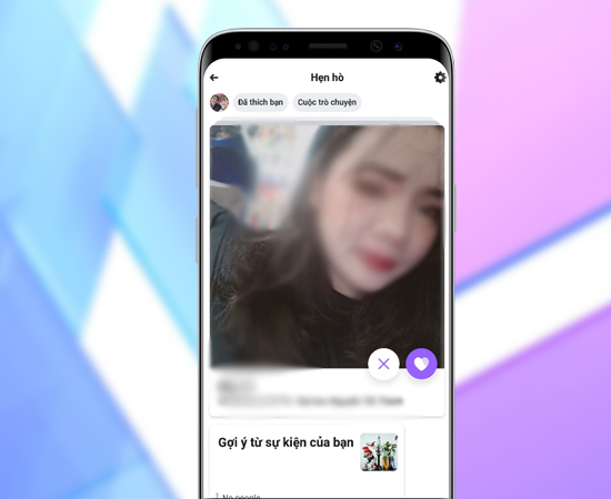 Bước 10: Sau khi đã hoàn tất hồ sơ thì các bạn đã chính thức vào được chức năng hẹn hò rồi đó.