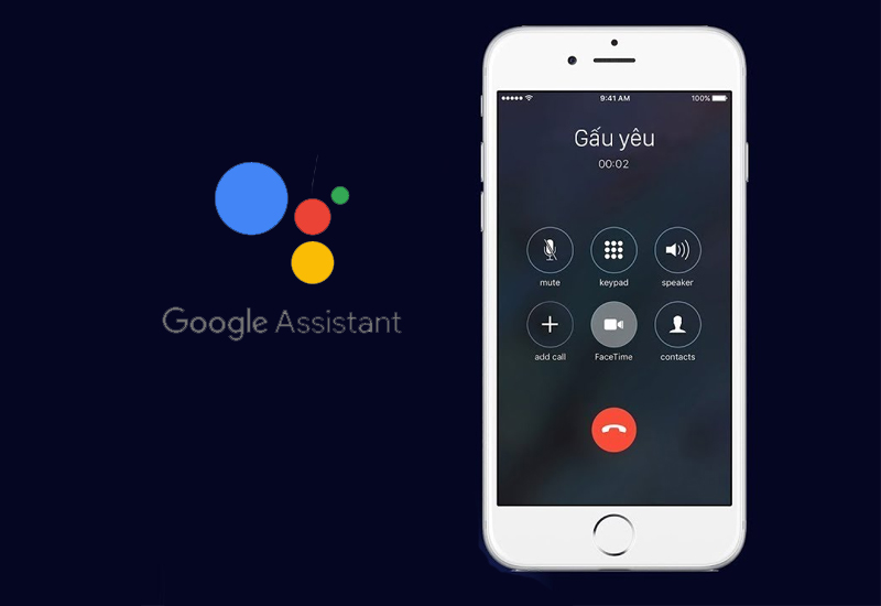 Gọi điện nhanh bằng Google Assistant