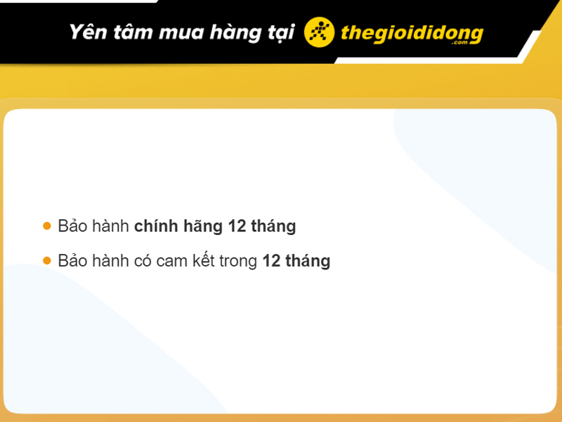 Chính sách bảo hành đồng hồ tại Thế Giới Di Động