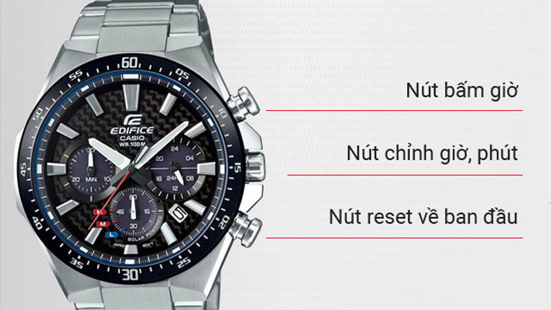 Đồng hồ Nam Casio EQS-800CDB-1AVUDF