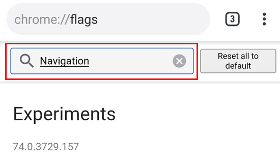 từ kh&oacute;a Navigation