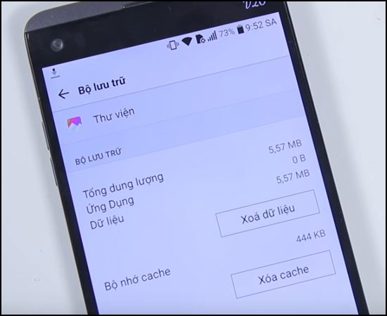 Thường xuyên dọn dẹp bộ nhớ trong