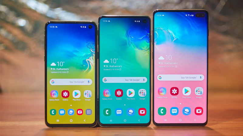 Bộ sản phẩm Samsung Galaxy S10