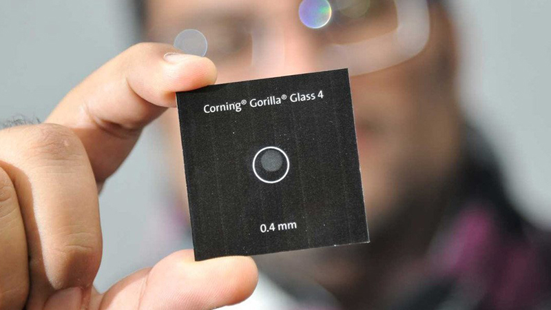 Kính cường lực Gorilla Glass 4 tiếp tục có những cải tiến vượt bậc