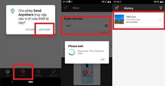 ​Nhập mã số hoặc quét mã QR