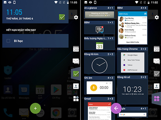 Những ứng dụng đặc biệt trên điện thoại BlackBerry Android - Phần 2