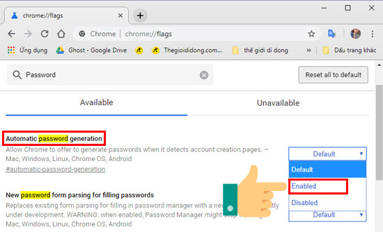 Automatic Password Generation 