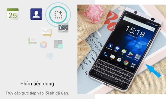 Công dụng và cách sử dụng phím tiện lợi trên điện thoại BlackBerry