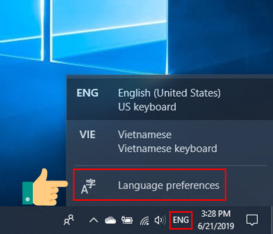 Language preferences 