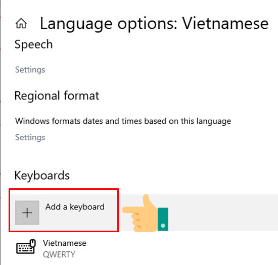 Add a keyboard 