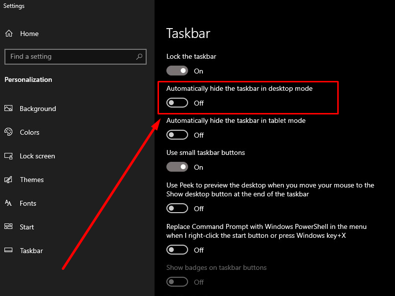 Hướng dẫn cách ẩn thanh Taskbar trên máy tính Windows 10 cực đơn giản