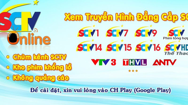 Ứng dụng trực tuyến SCTV