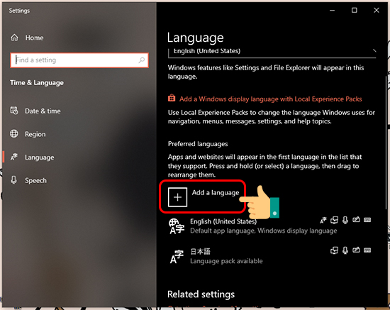 Hướng dẫn viết tiếng Nhật trên Windows 10