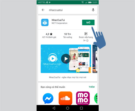 ​Cập nhật hoặc tải về NhacCuaTui