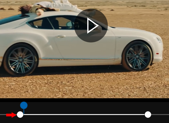 Di chuyển hai đầu mút để thành đoạn video mà mình cần cắt.