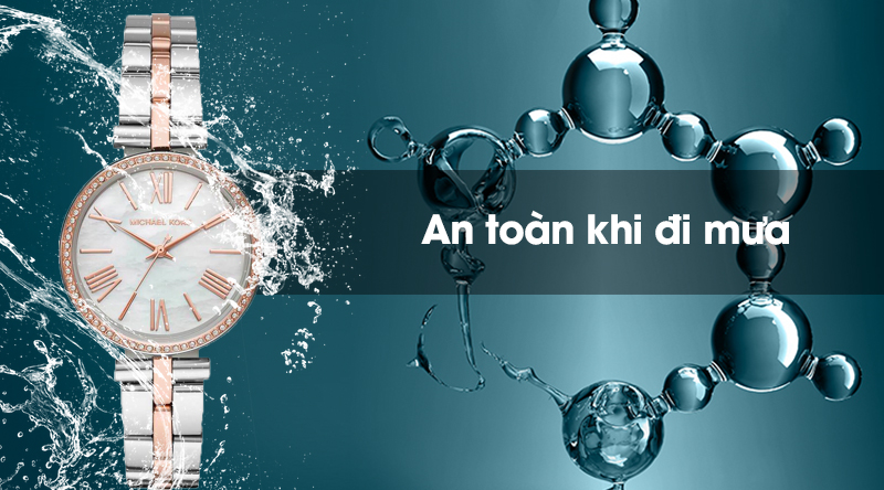 đồng hồ Michael Kors có khả năng chống nước tốt