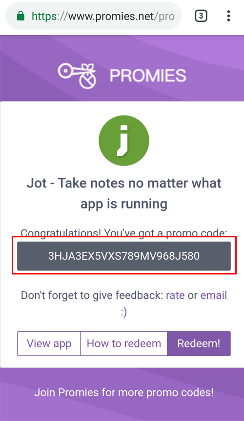 mã Redeem app