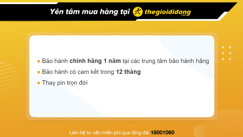 Thế Giới Di Động luôn nổi tiếng trên thị trường về sự uy tín của mình