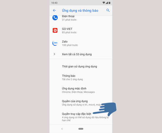 Quyền truy cập đặc biệt