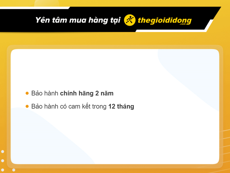 Chính sách bảo hành đồng hồ Thụy Sỹ tại Thế Giới Di Động