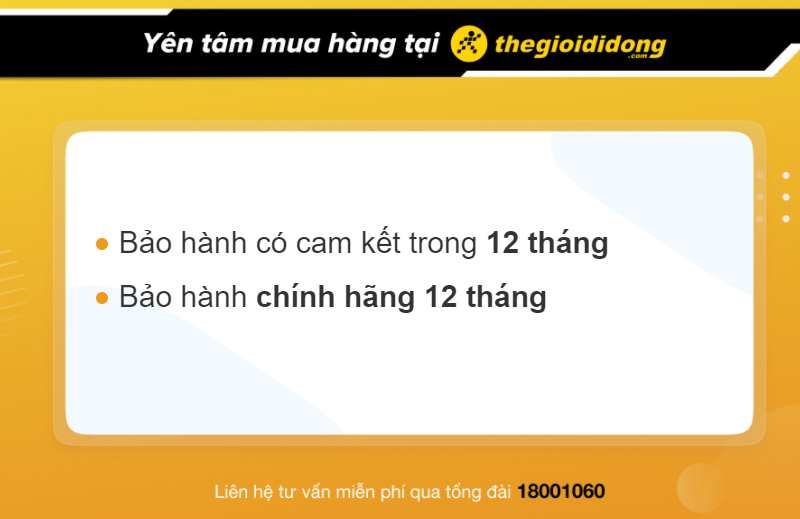 Chính sách bảo hành mắt kính tại Thế Giới Di Động