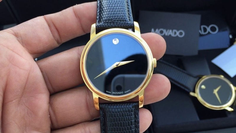 Đồng hồ Movado sở hữu thiết kế đơn giản