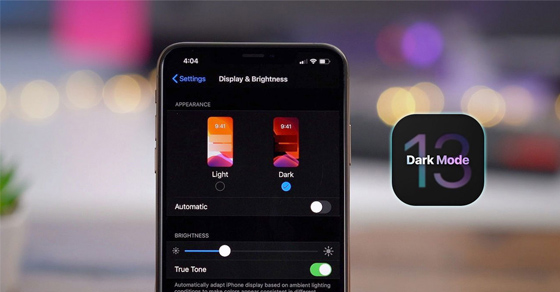 Tìm hiểu về lợi ích của Dark Mode trên iOS 13