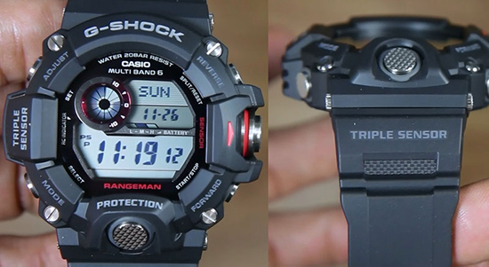 Ý nghĩa các ký tự trên mặt đồng hồ G-Shock